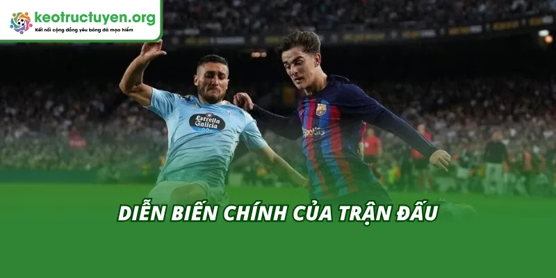 Kết Quả Bóng Đá Celta Vigo vs Barcelona 10/11: Kết Quả 1-2 Diễn biến chính của trận đấu Celta Vigo vs Barcelona 10/11